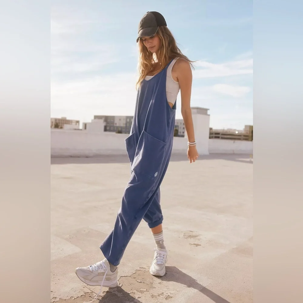 LAST ONE! Rare Color Free People Hot Shot Onesie💙 - Picture 2 of 7